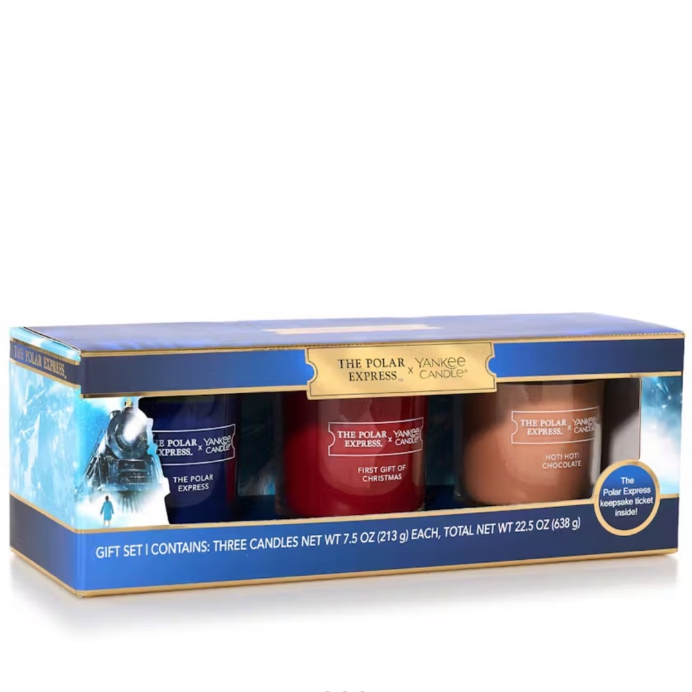 Yankee Candle Polar Express Trio Set - Picture 2 of 3